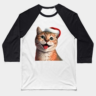 Smiling cat Baseball T-Shirt